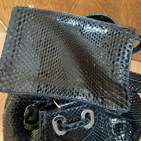 Ralph Lauren Collection exotic python snakeskin handbag - Picture 5 of 9
